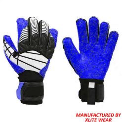 Custom Wraps Goalkeeper Gloves by Xlite Wear in Green and Black