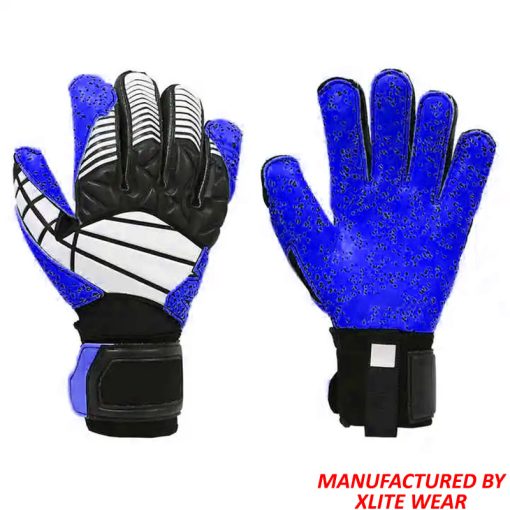 Custom Wraps Goalkeeper Gloves by Xlite Wear in Green and Black