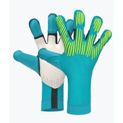 Xlite Sky Goalkeeper Gloves with latex palm and breathable backhand