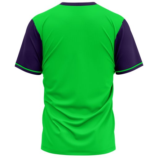 Custom printing sports T-shirt in Green & Navy Blue Dual Tone by Xlitewear