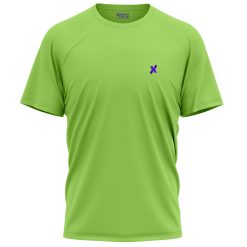 Plain pink performance shirt front and back view – private label ready by XliteWear