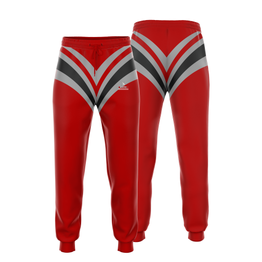 Flex Fit Vortex Joggers – Crimson Charge - Image 4