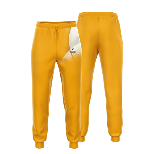 Nova Edge Sunrise Burst Performance Joggers in Radiant Yellow and White Gradient - Image 4
