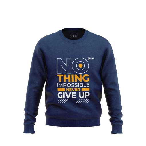 No Limits Motivational Crewneck Sweatshirt