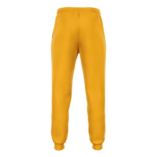Nova Edge Sunrise Burst Performance Joggers in Radiant Yellow and White Gradient - Image 2