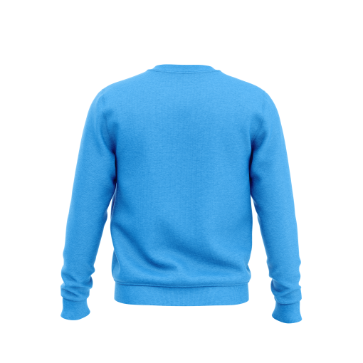 Blue Surge Wave Crewneck Sweatshirt - Image 2