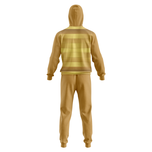 Golden Earth Gradient Tracksuit – Two-Tone Hoodie and Jogger Set - Image 2