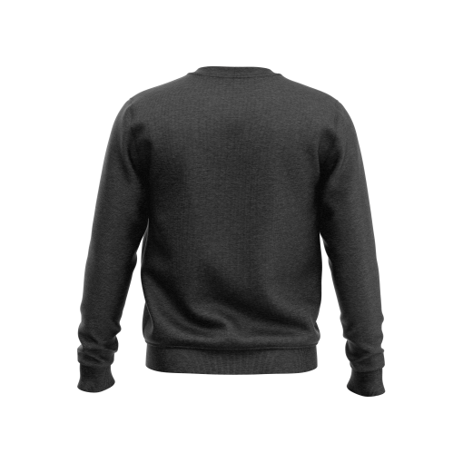 Bold Eagle Graphic Sweatshirt – Dark Gray & Orange - Image 2