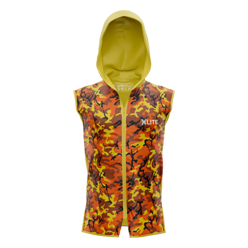 Tactical Camo Sleeveless Hoodie – Fierce Jungle-Inspired Tanktop for Hardcore Training & Outdoor Grit - Image 3
