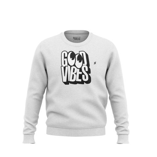 Good Vibes Graphic Crewneck Sweatshirt