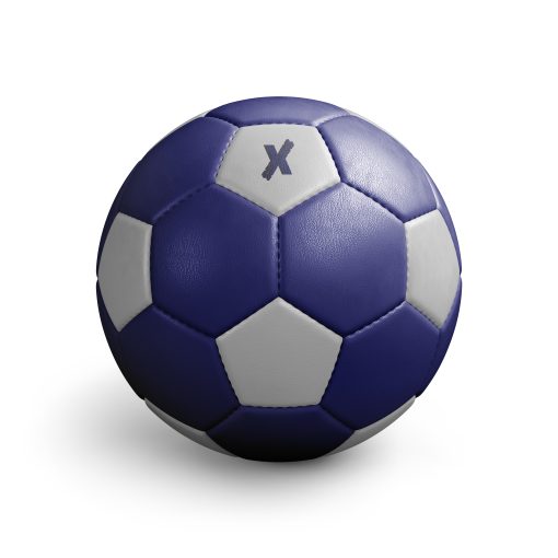 Premium Dual-Tone Leather Football