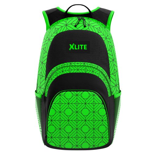 Geo Blaze Backpack – Neon Green Edition - Image 3