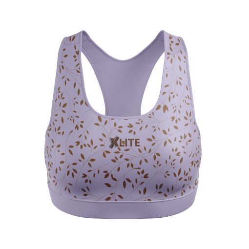 Flex Fit Bloom Sports Bra – Lavender Vine