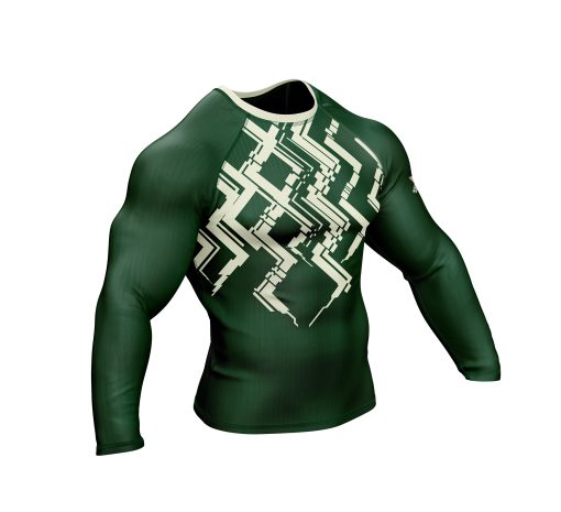 Grid Lock Compression Shirt - Image 5