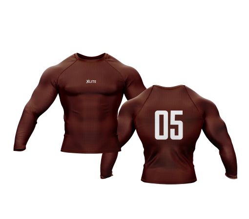 Core Crimson Compression Shirt - Image 4