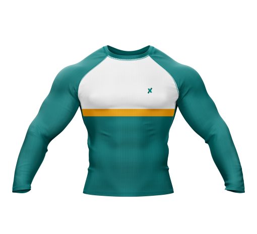 Aqua Crest Compression Shirt - Image 3