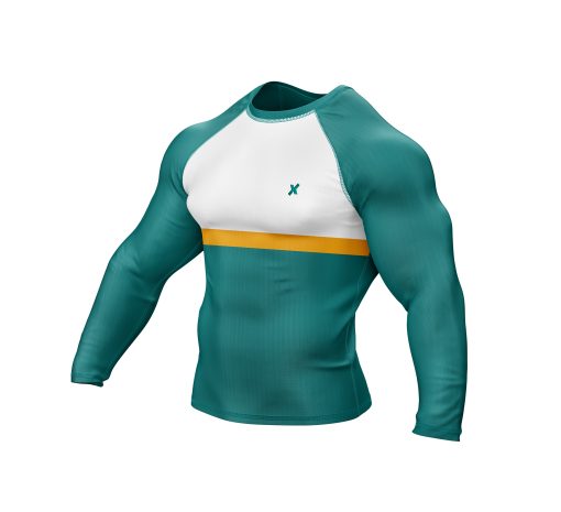 Aqua Crest Compression Shirt