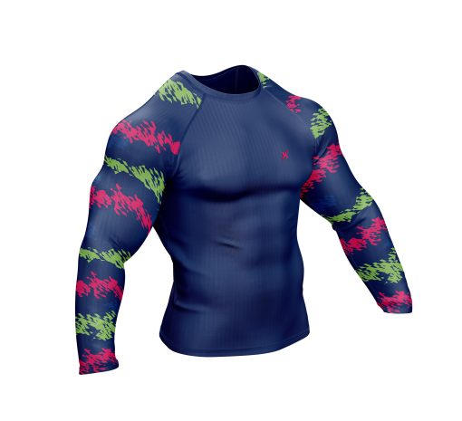 Neon Blaze Compression Shirt - Image 3