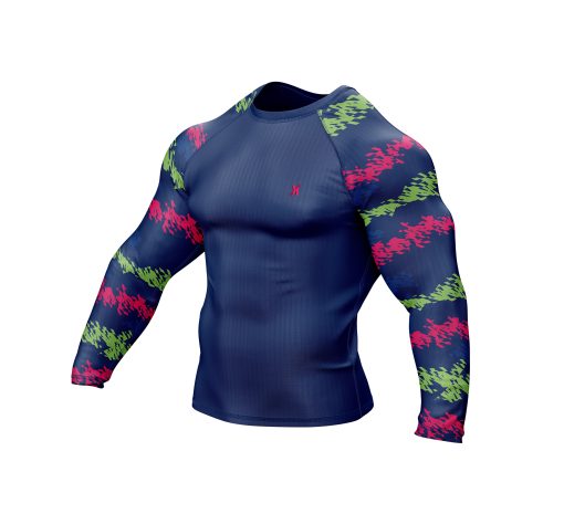 Neon Blaze Compression Shirt