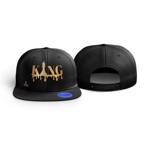 Red Snapback Cap with Bold Wolf Graphic - Image 5