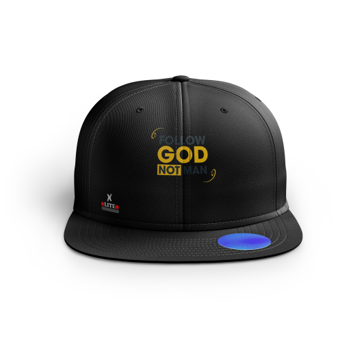 Divine Path Snapback Cap – Black Edition - Image 4