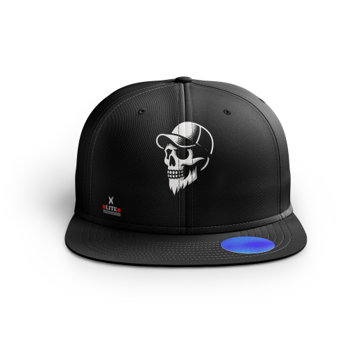 Midnight Skull Snapback Cap - Image 4