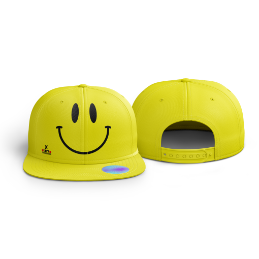 Smiley Vibe Snapback Cap - Image 5