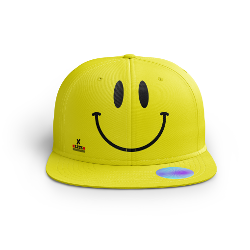 Smiley Vibe Snapback Cap - Image 4