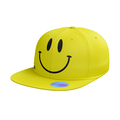 Smiley Vibe Snapback Cap