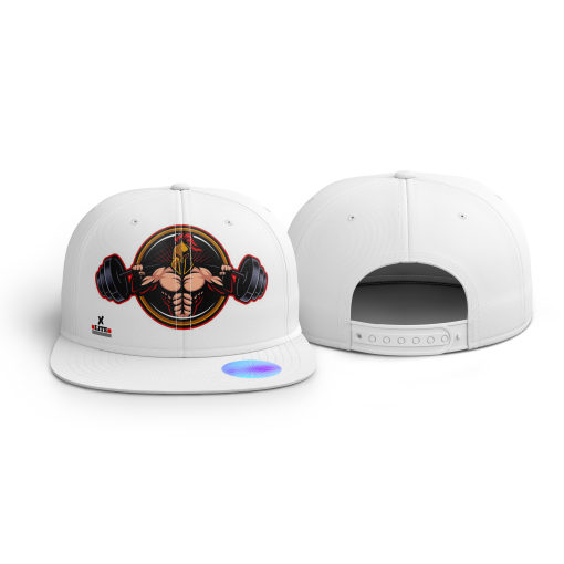 Iron Beast Gym Snapback – White Edition - Image 5