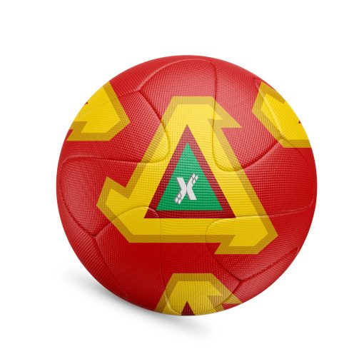 XLITE Blaze Strike Soccer Ball – Retro Arrow Edition