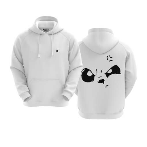 Fierce Pup White Hoodie - Image 5