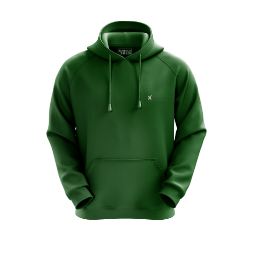His Queen 01 Hoodie – Forest Green - Image 4