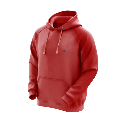 King 23 Hoodie – Bold Red