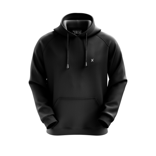 Venom Web Emblem Hoodie – Black - Image 4