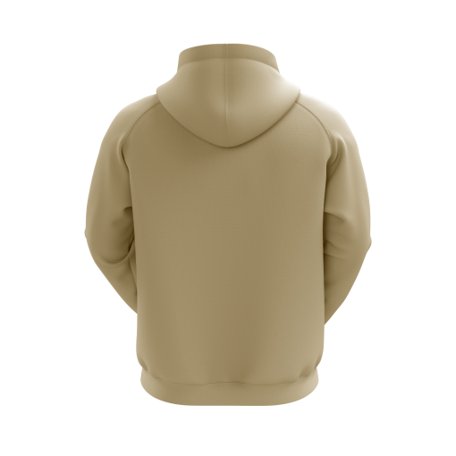 Graffiti Sad Bear Hoodie – Sand Beige - Image 2