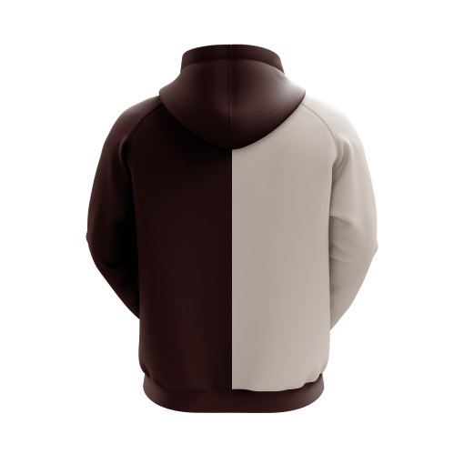 Mocha Split Tone Hoodie – Coffee & Cream Edition - Image 2
