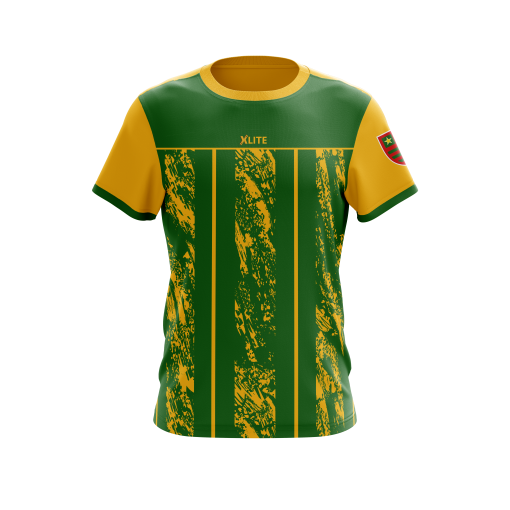 XLITE Patriot Strike  Custom Soccer Jersey – Green & Gold Edition - Image 3