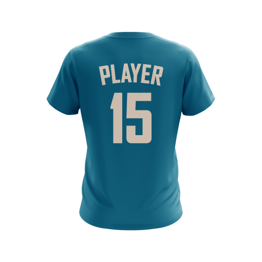 Flux Goal keeper  Jersey – Teal & Abstract Splash - Image 2