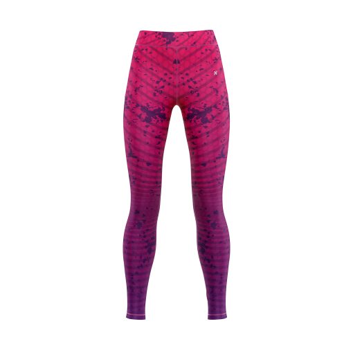 Gradient Burst Printed Yoga Tights