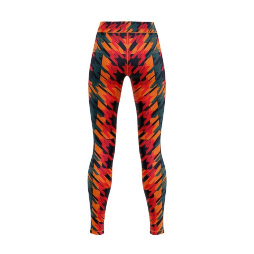 Bold Lightning Chevron Print Workout Leggings