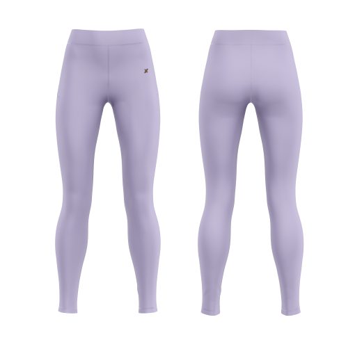 Lavender High-Waisted Seamless Leggings for Everyday Comfort and Workout Versatility - Image 4