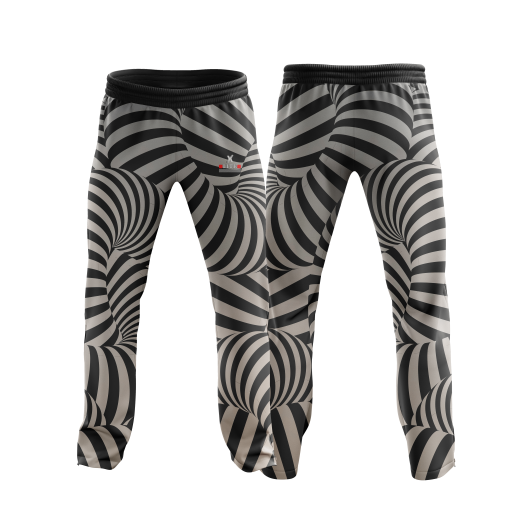 Black & Grey Optical Illusion Trouser – Bold Streetwear - Image 4