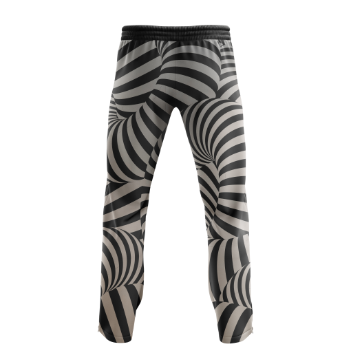 Black & Grey Optical Illusion Trouser – Bold Streetwear - Image 2