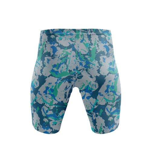 Aqua Camo Compression Shorts - Image 2