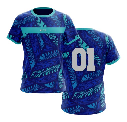Prism Current – Deep Surge Edition | Bold Blue Athletic Shirt - Image 4