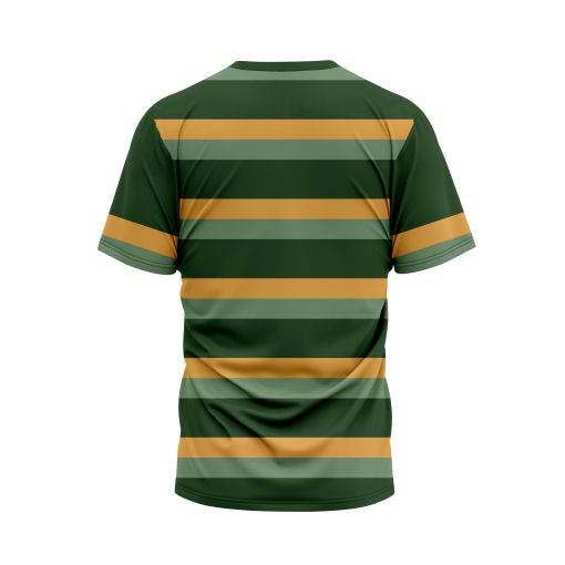 Sundown Horizon Stripes Tee – Heritage Green Edition - Image 2