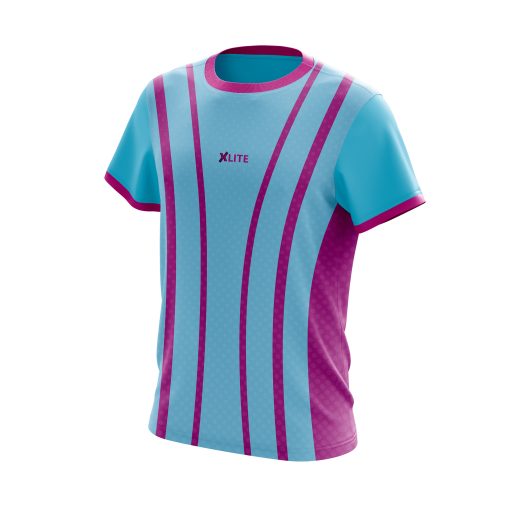 Aqua Vibe 9  Printed Custom Shirt – Electric Flow Edition