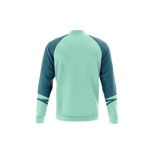 Aqua Edge Soccer Jacket – Mint Teal Motion - Image 2