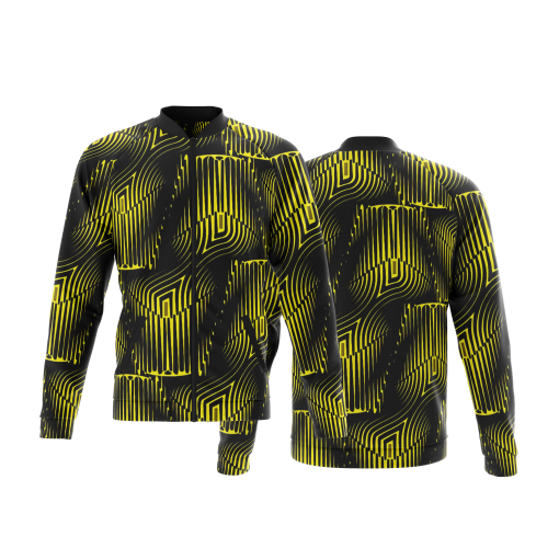 Neon Pulse Jacket – Black & Yellow Edition - Image 4